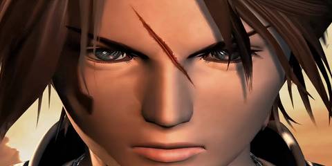 close shot of squall