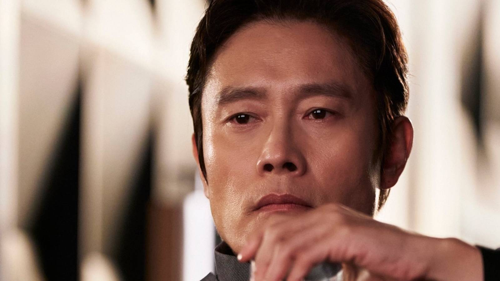 Hwang In-ho (Lee Byung-hun) as the Front Man in Squid Game