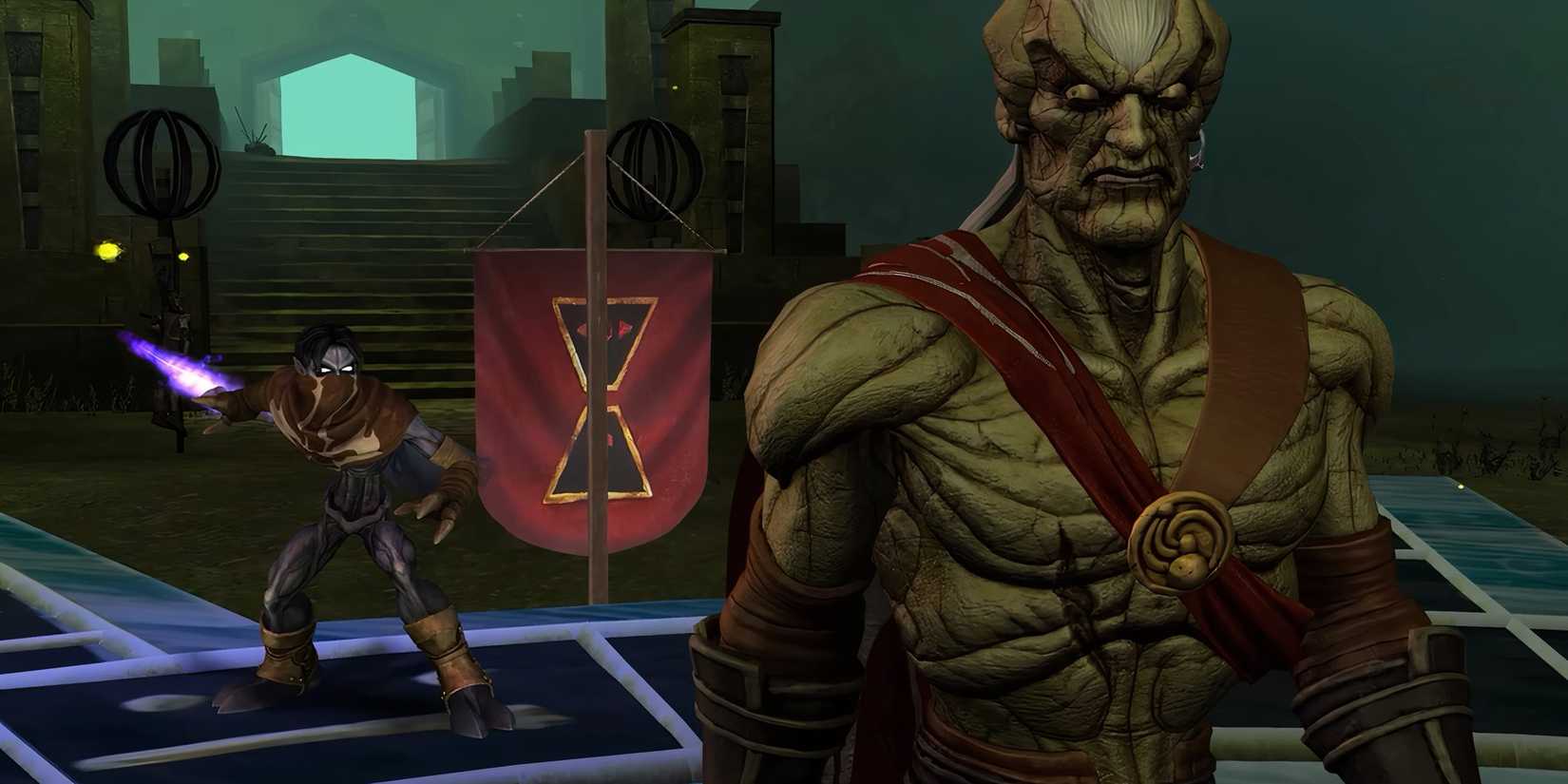 raziel confronting kain in legacy of kain: soul reaver 1 & 2 remastered