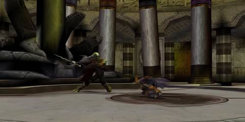 kain and raziel fighting