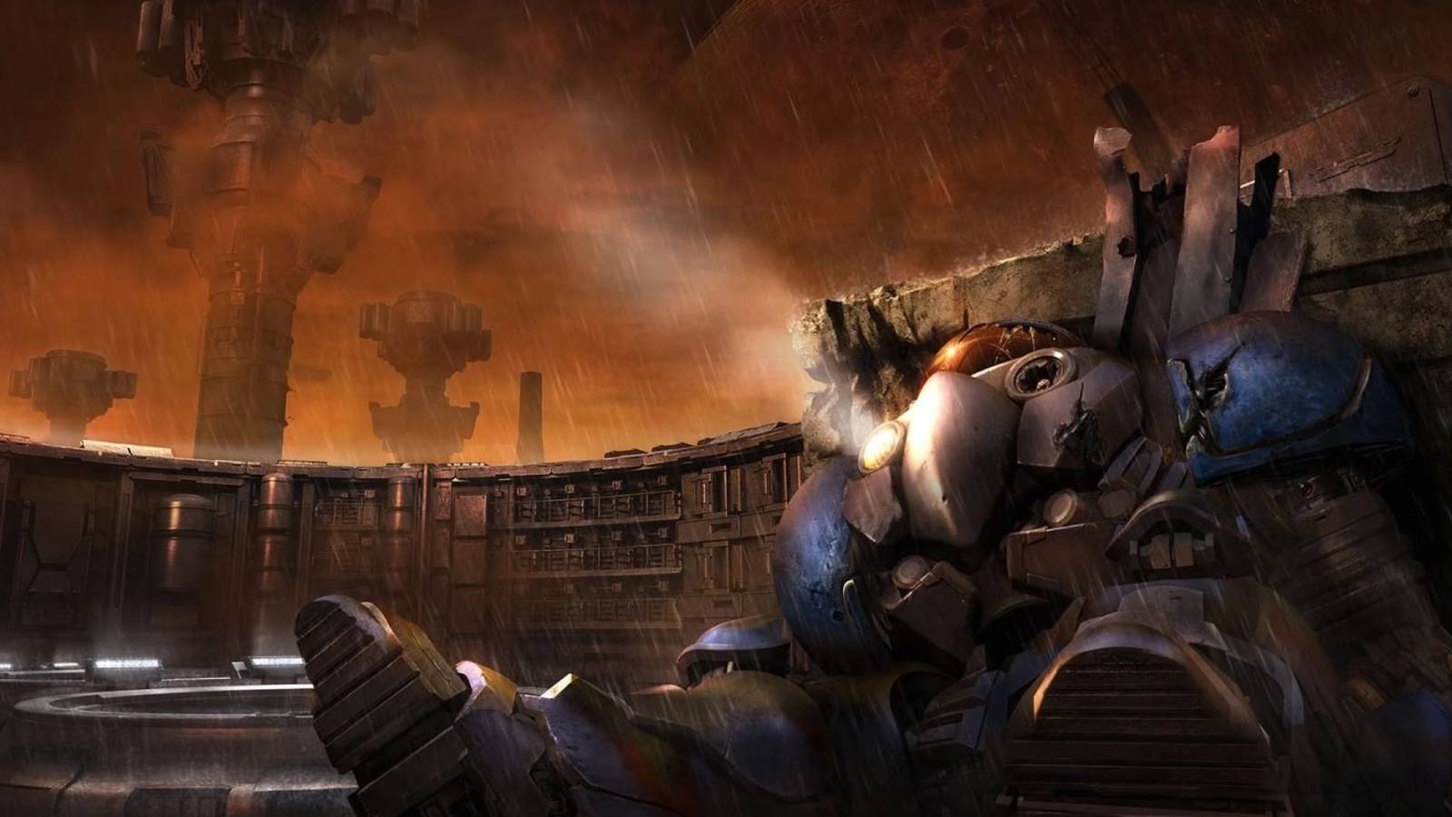 StarCraft Terran Dead Artwork Atmospheric