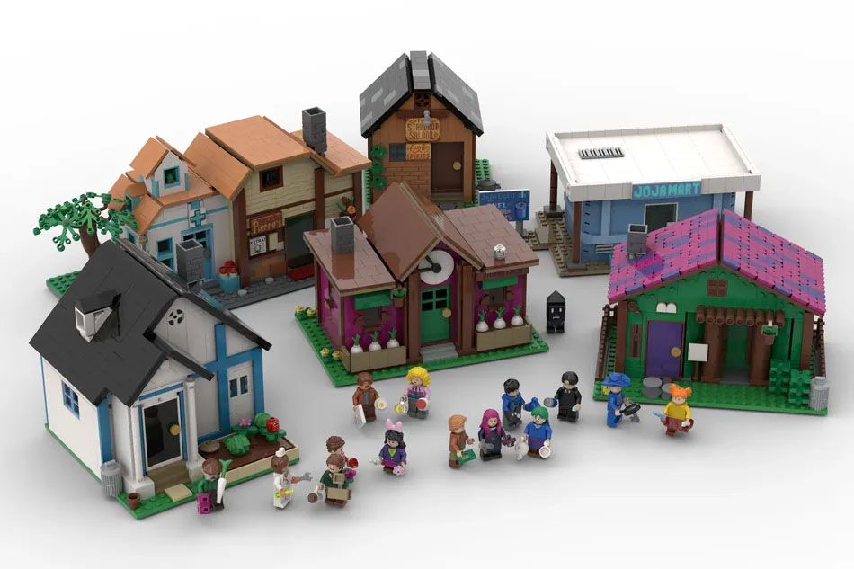 Stardew Valley Fans Hoping to Make Pelican Town LEGO Set a Reality