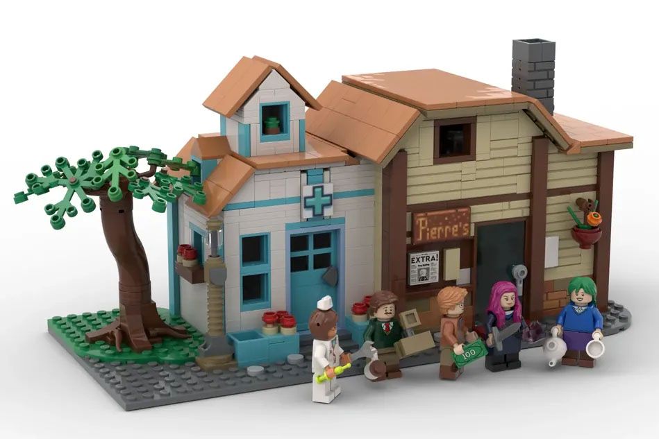 Stardew Valley Fans Hoping to Make Pelican Town LEGO Set a Reality