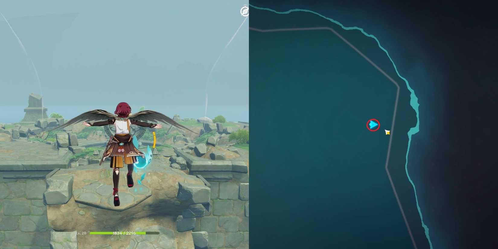 Starfell Valley Anemoculus Location 12