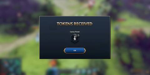 Cactus Flower Token Preview in Dota 2