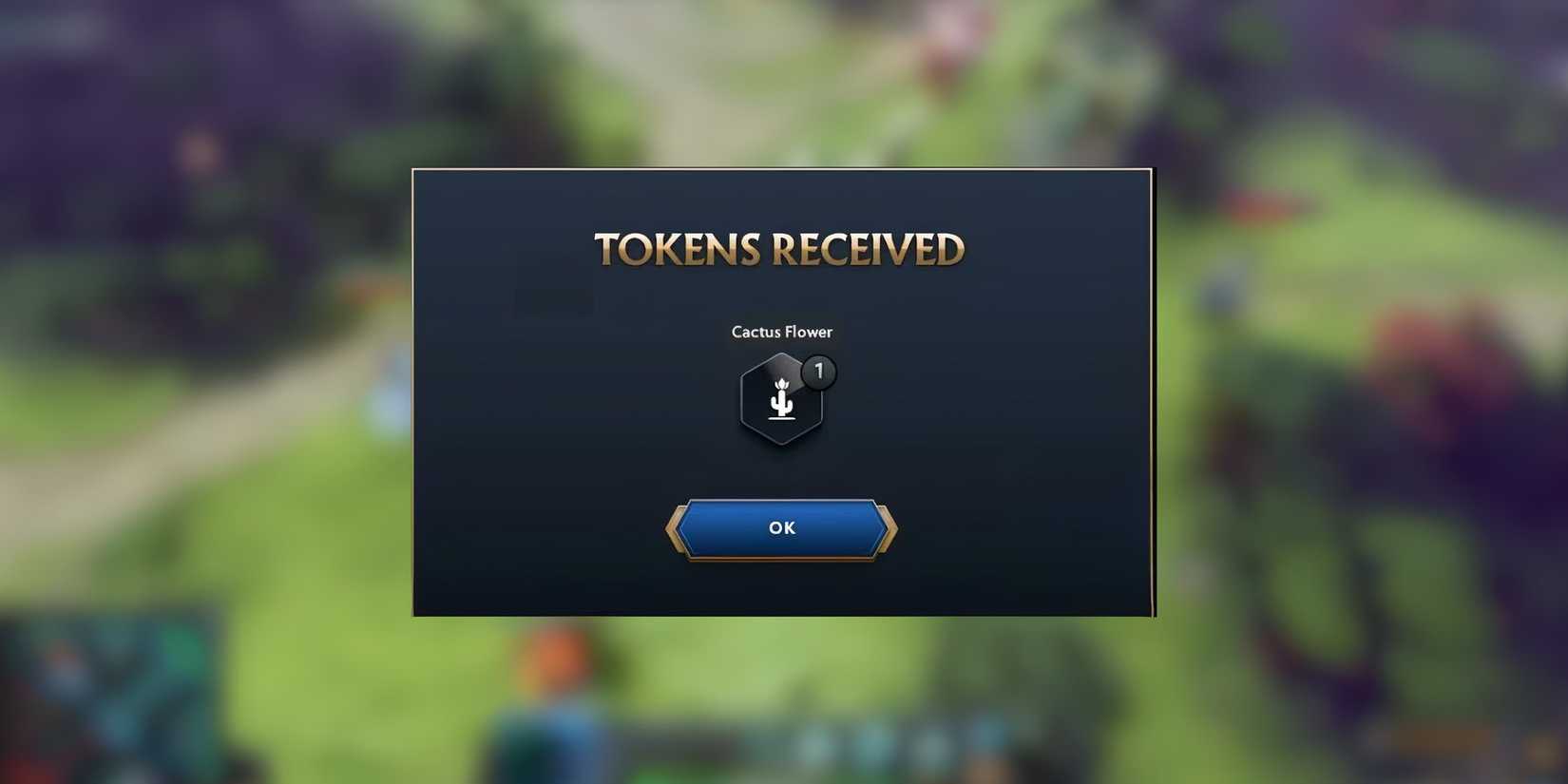 Cactus Flower Token Preview in Dota 2
