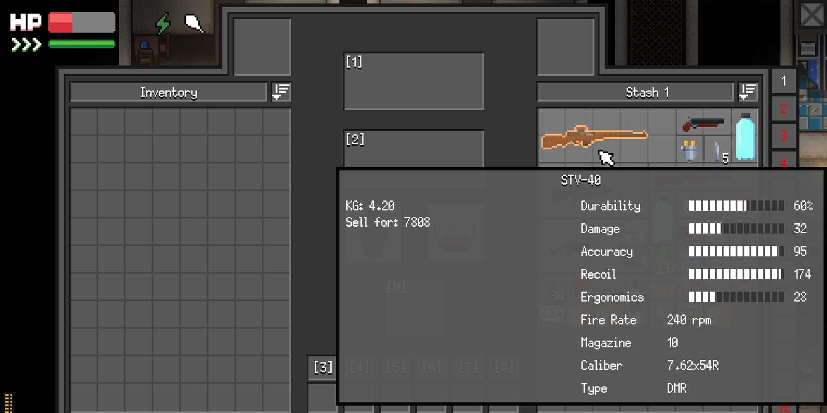 STV-40 Stats Zero Sievert