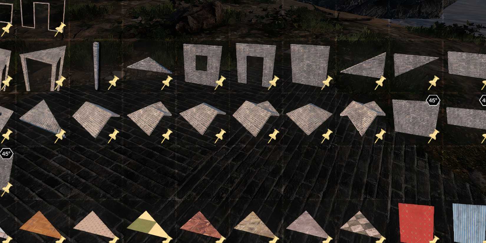 Sunkenland New Brick Structures