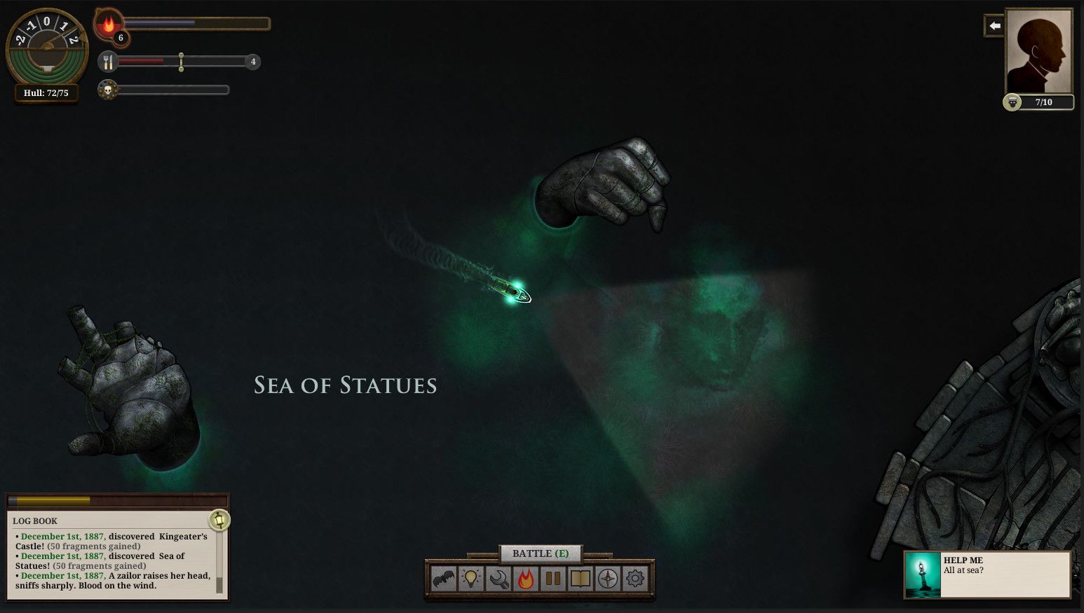 SUNLESS SEA Press Image 4