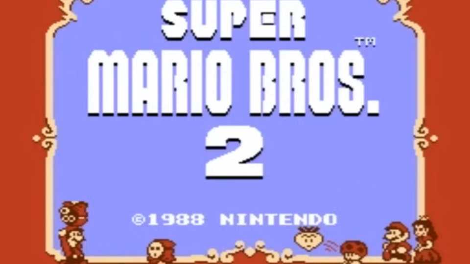 Super Mario Bros. 2 In Game Screenshot 1
