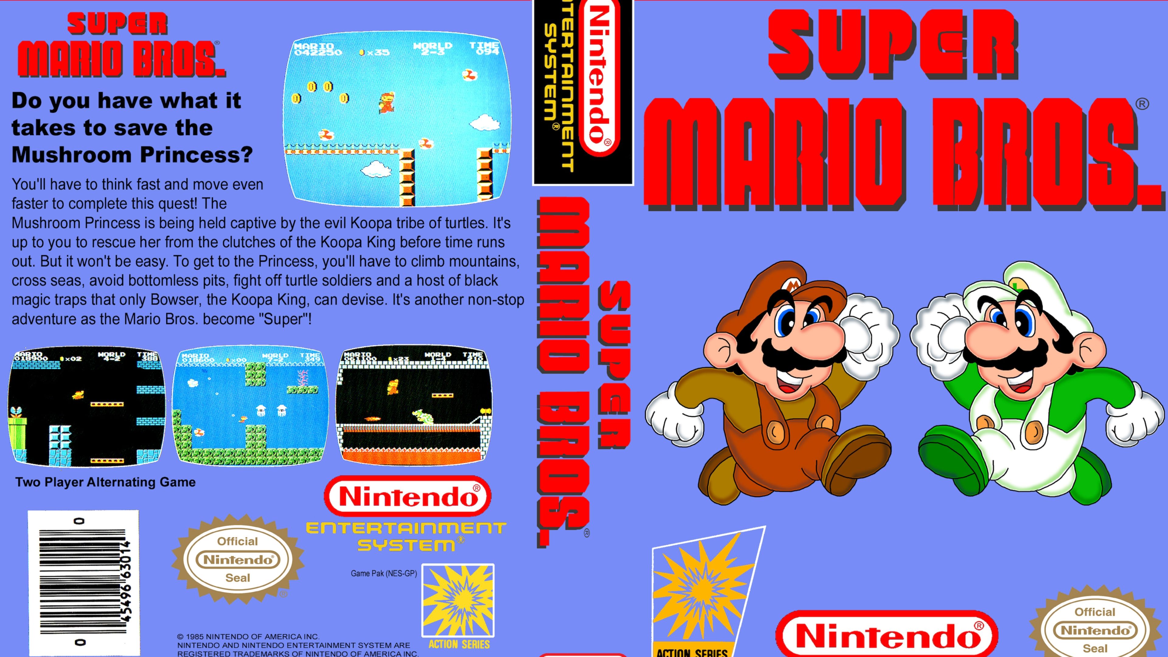 Super Mario Bros. In Game Screenshot 1