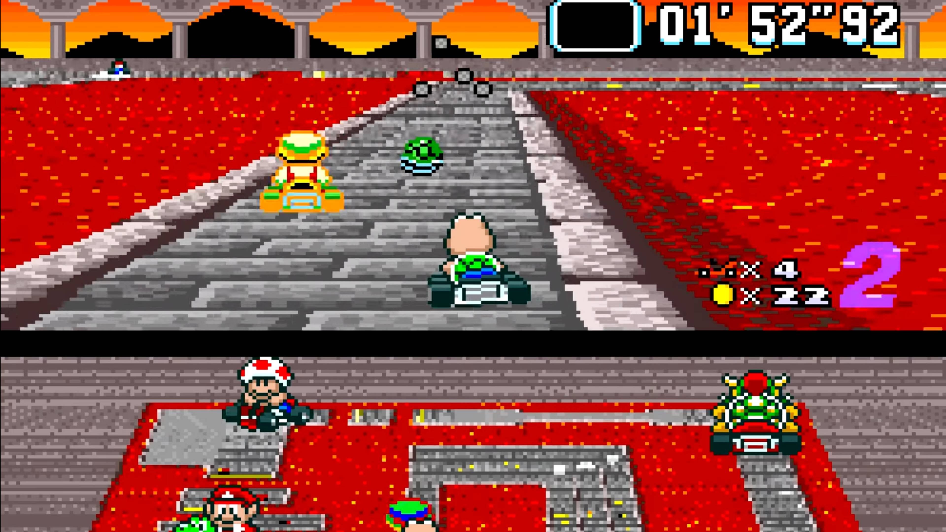 Super Mario Kart In Game Screenshot 3