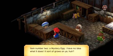 Image of the Toad that sells the Mystery Egg in Super Mario RPG