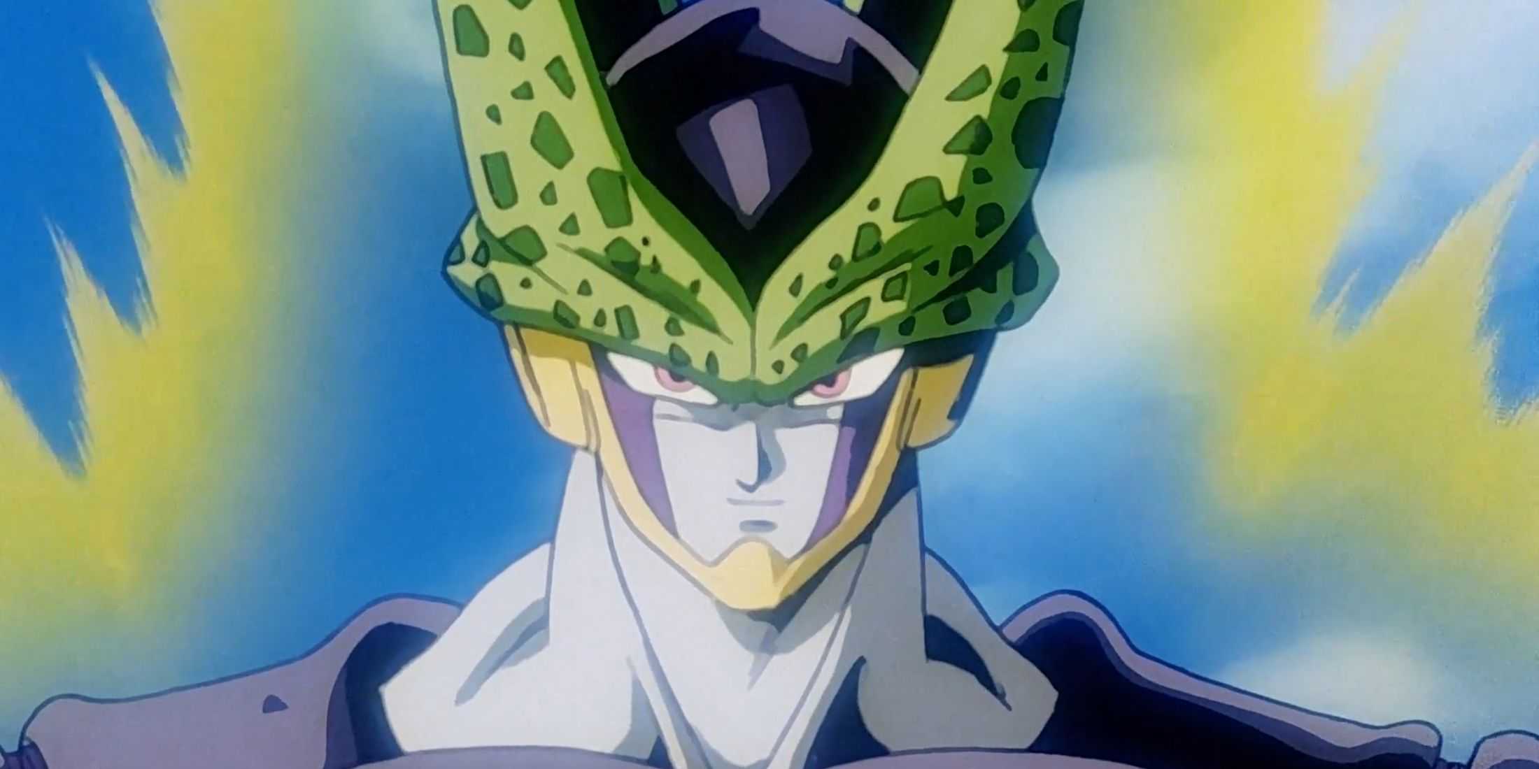 Cell returns to the Earth as Super Perfect Cell in Dragon Ball Z.