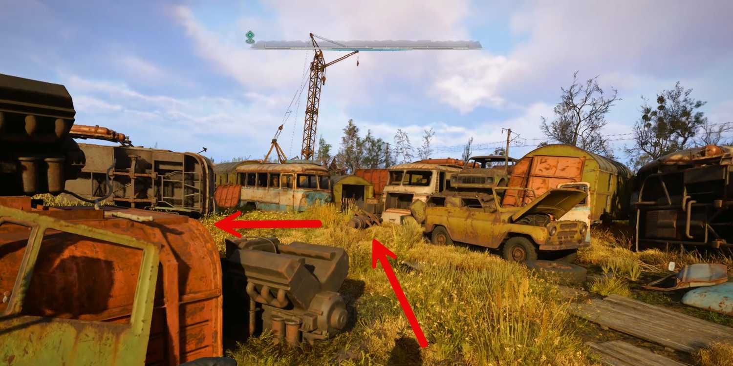 Stalker Garbage Layout How to Get Journalist Stash In Garbage's Car Maze In Stalker 2