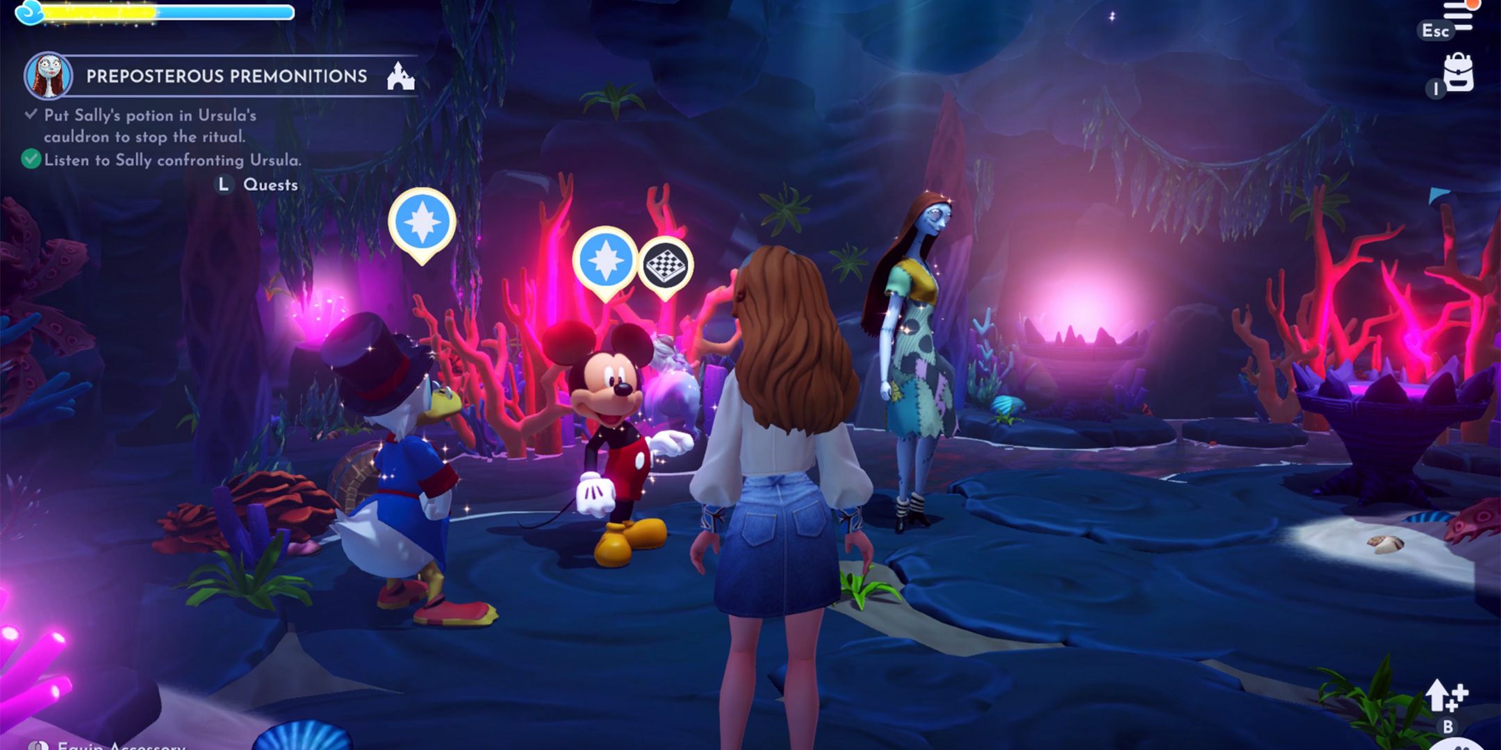 Preposterous Premonitions Quest In DDV - Disney Dreamlight Valley