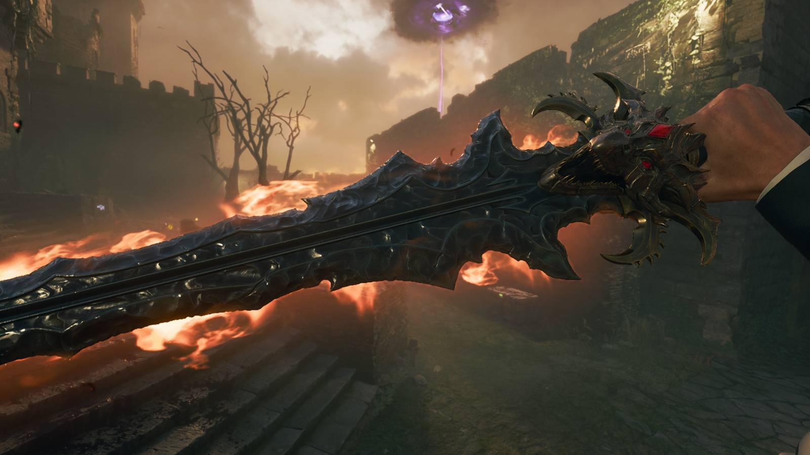 the caliburn dragon knight fire sword