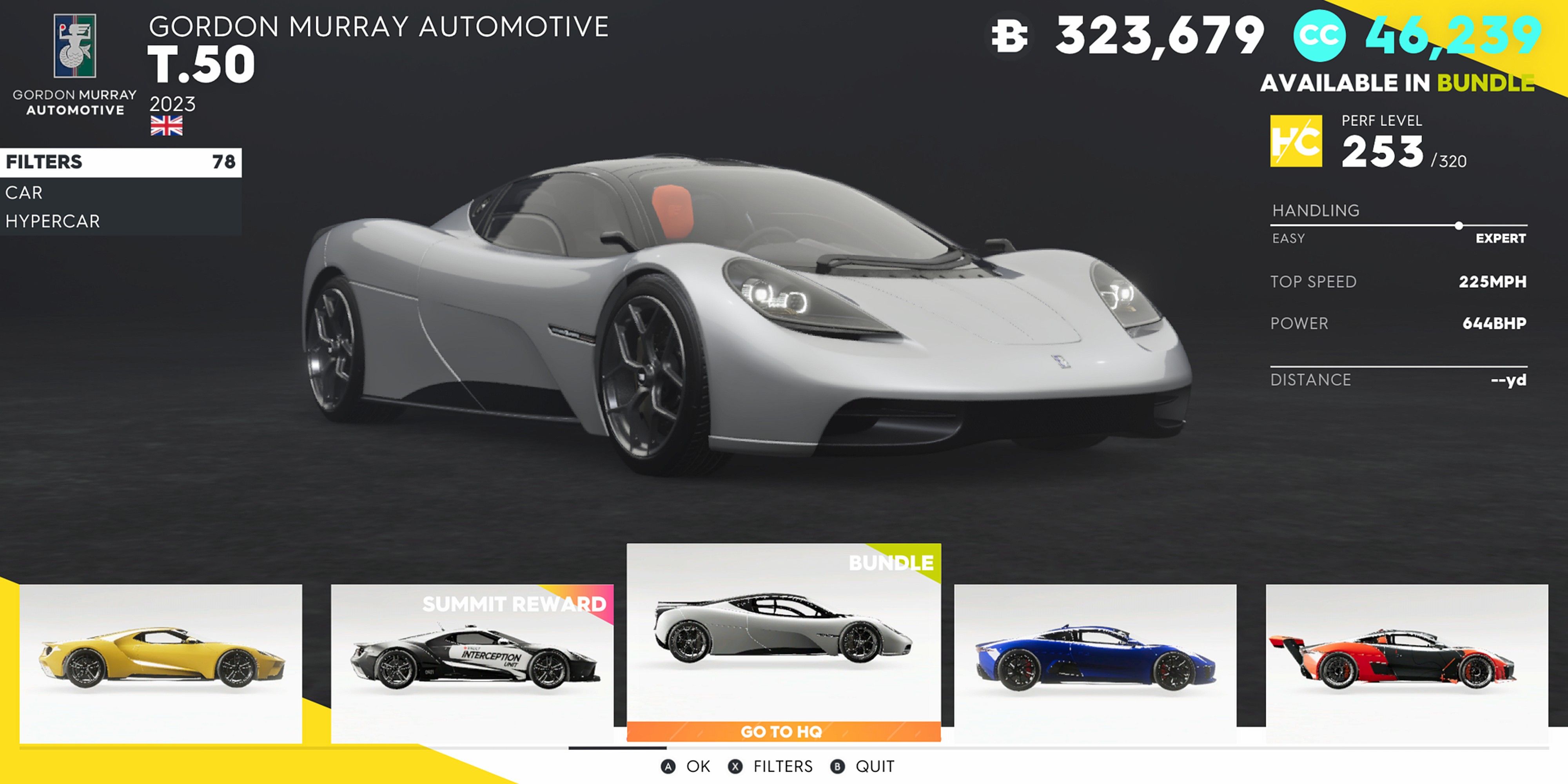 The Crew 2 Gordon Murray Automotive T50