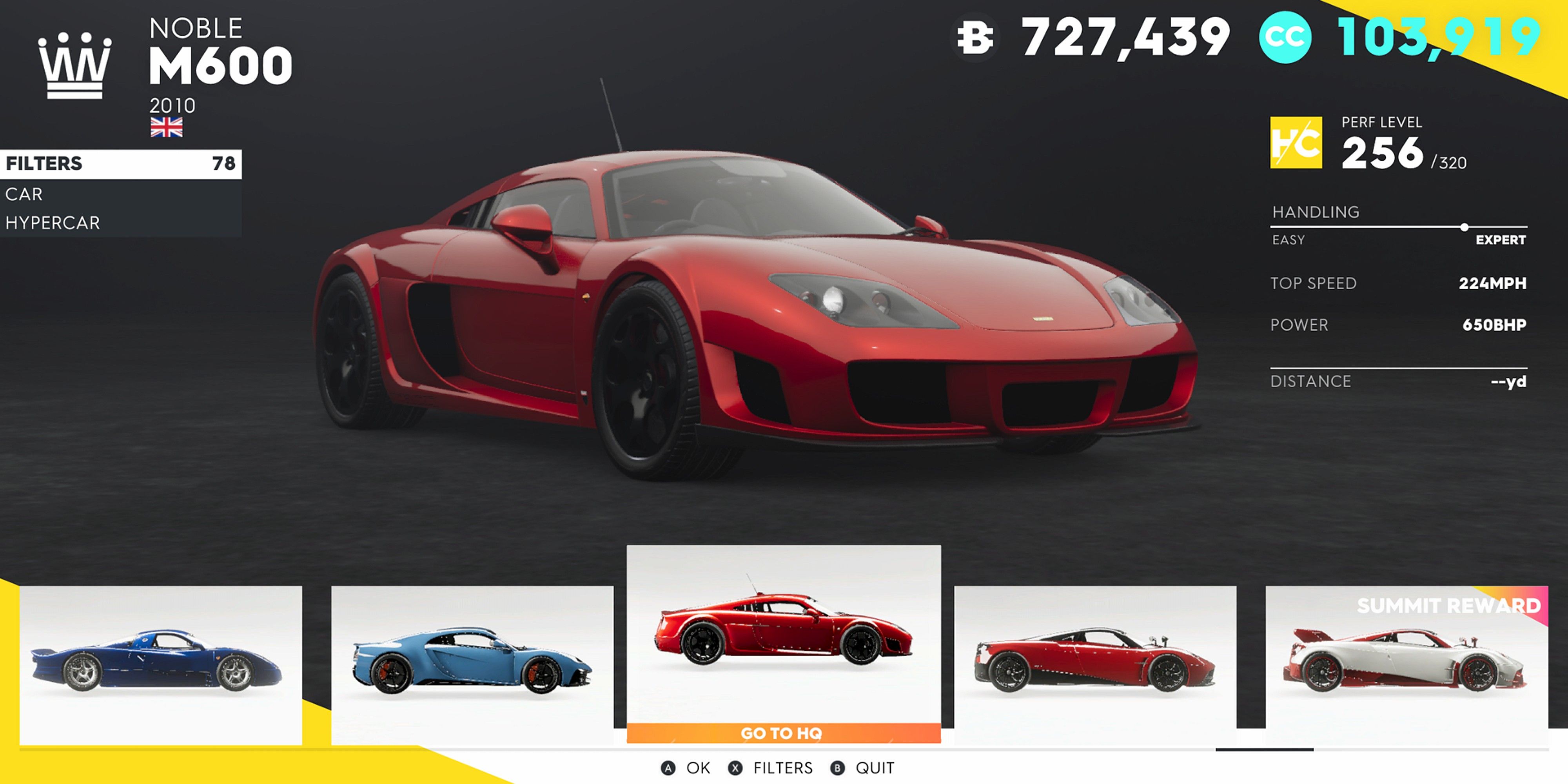 The Crew 2 Noble M600