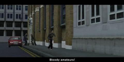 The Getaway cutscene