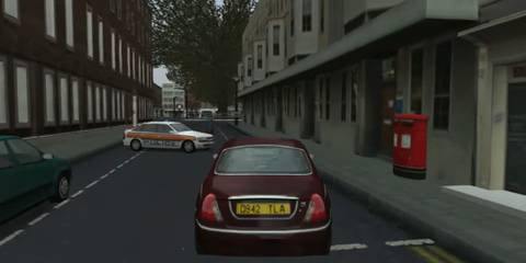 The Getaway police chase