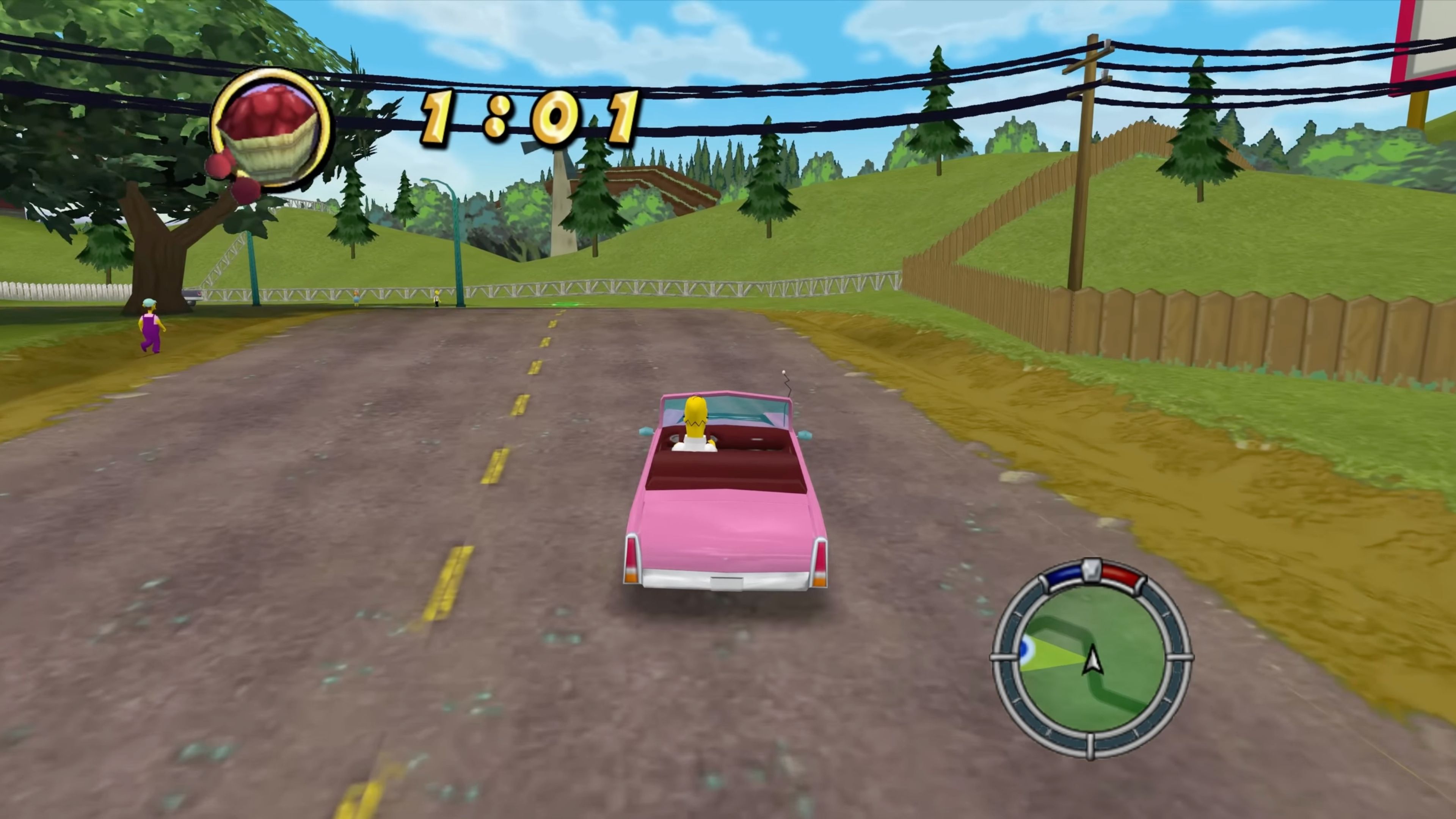 The Simpsons_ Hit & Run In Game Screenshot 2