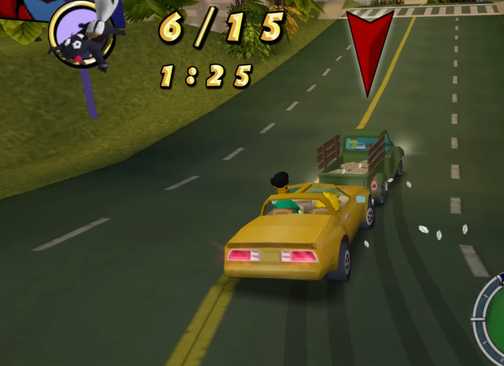 The Simpsons_ Hit & Run In Game Screenshot 4