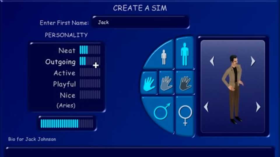 The Sims In Game Screenshot 3-1