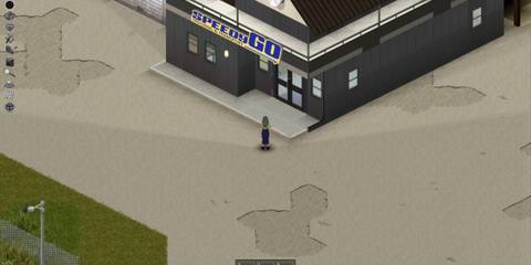 The Speedy Go trucking hub in Echo Creek ideal for scavenging in Project Zomboid