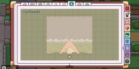 The Summit map location Fields of Mistria