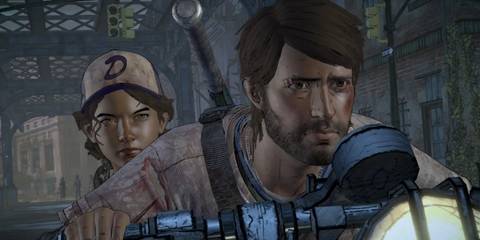 The Walking Dead A Telltale Series Riding A Motorcycle