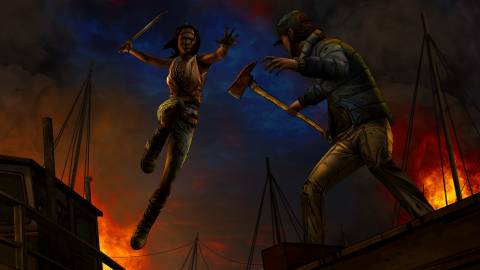 The Walking Dead Michonne Press Image 3