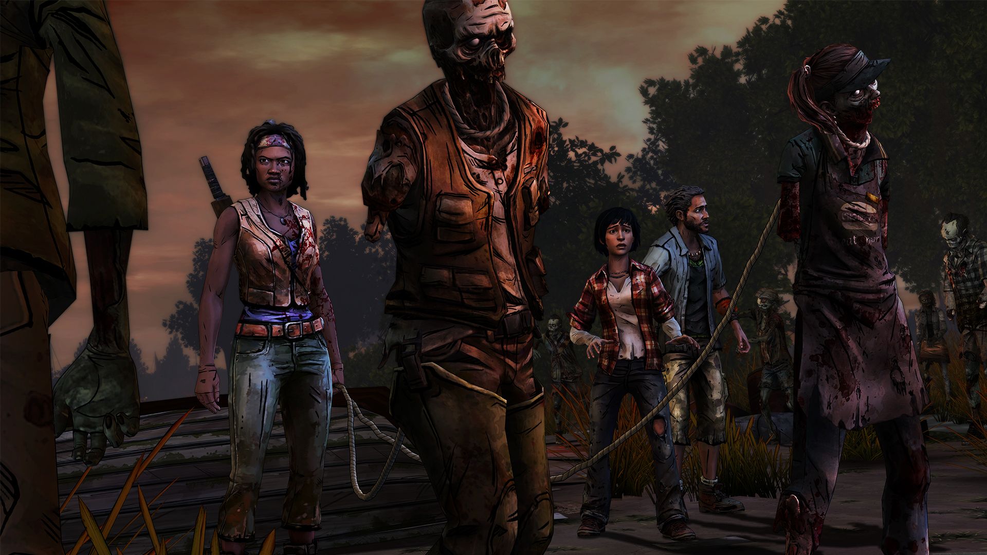 The Walking Dead Michonne Press Image 4