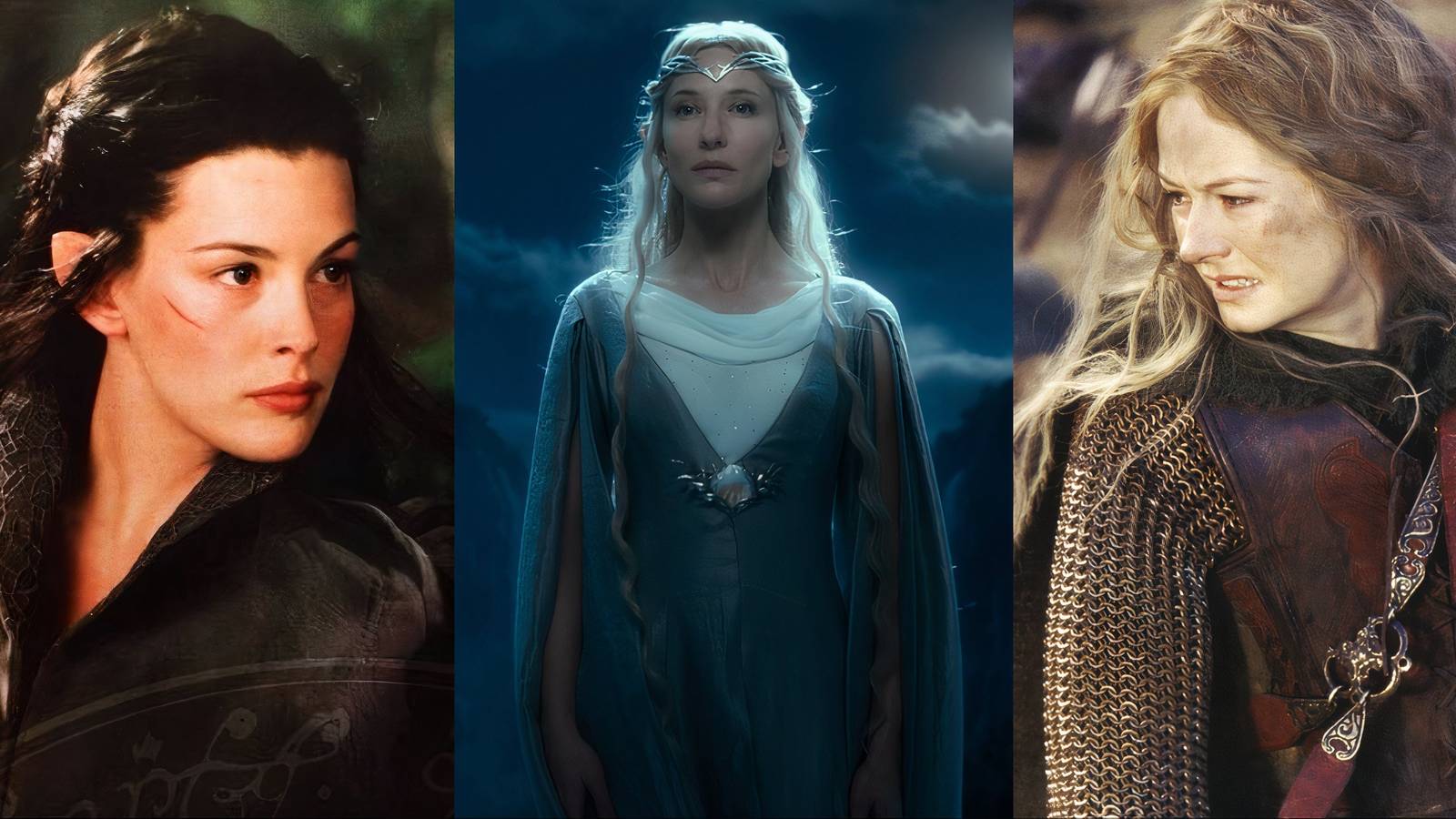 title image strongest women in middle earth