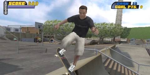 Tony Hawk's Pro Skater 4 grinding