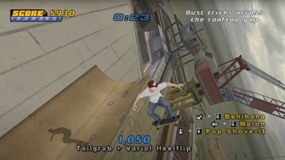 Tony Hawk's Pro Skater 4 In Game Screenshot 1