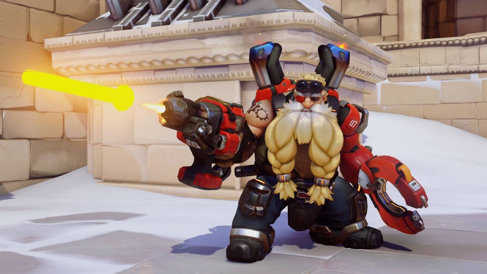 Overwatch 2 fan creates clay Torbjorn.