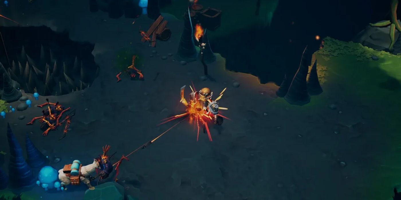 Torchlight 3 Fighting Enemies