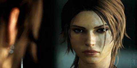 close shot of lara