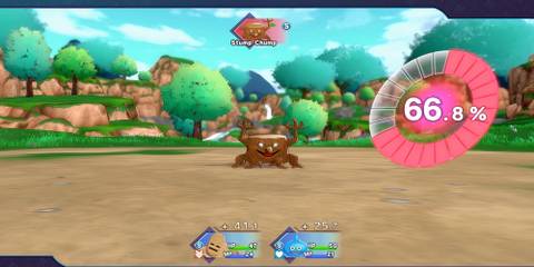 Trying to scout a Stump Chump in Dragon Quest Monsters The Dark Prince