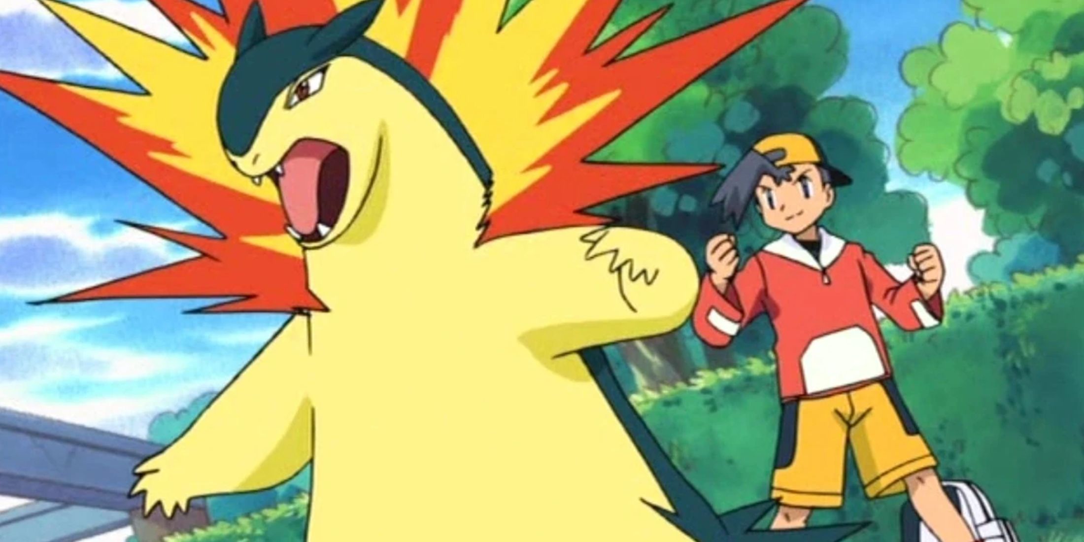 Typhlosion In The Pokemon Anime