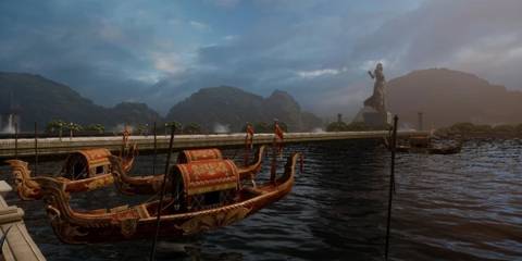 Boats of Val Royeaux in Dragon Age: Inquisition