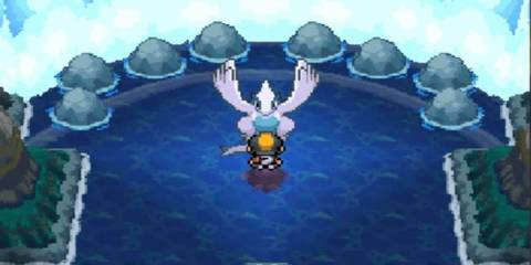 Lugia in Pokemon HeartGold and SoulSilver