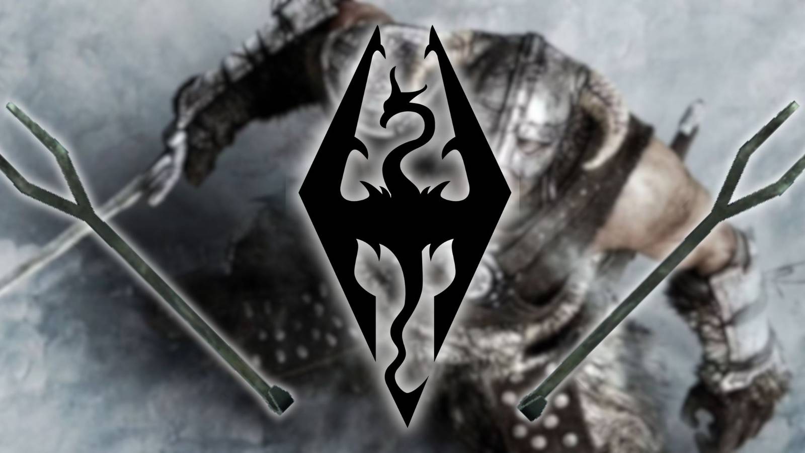 A Skyrim fan received a custom Skyrim forkfor Christmas. 