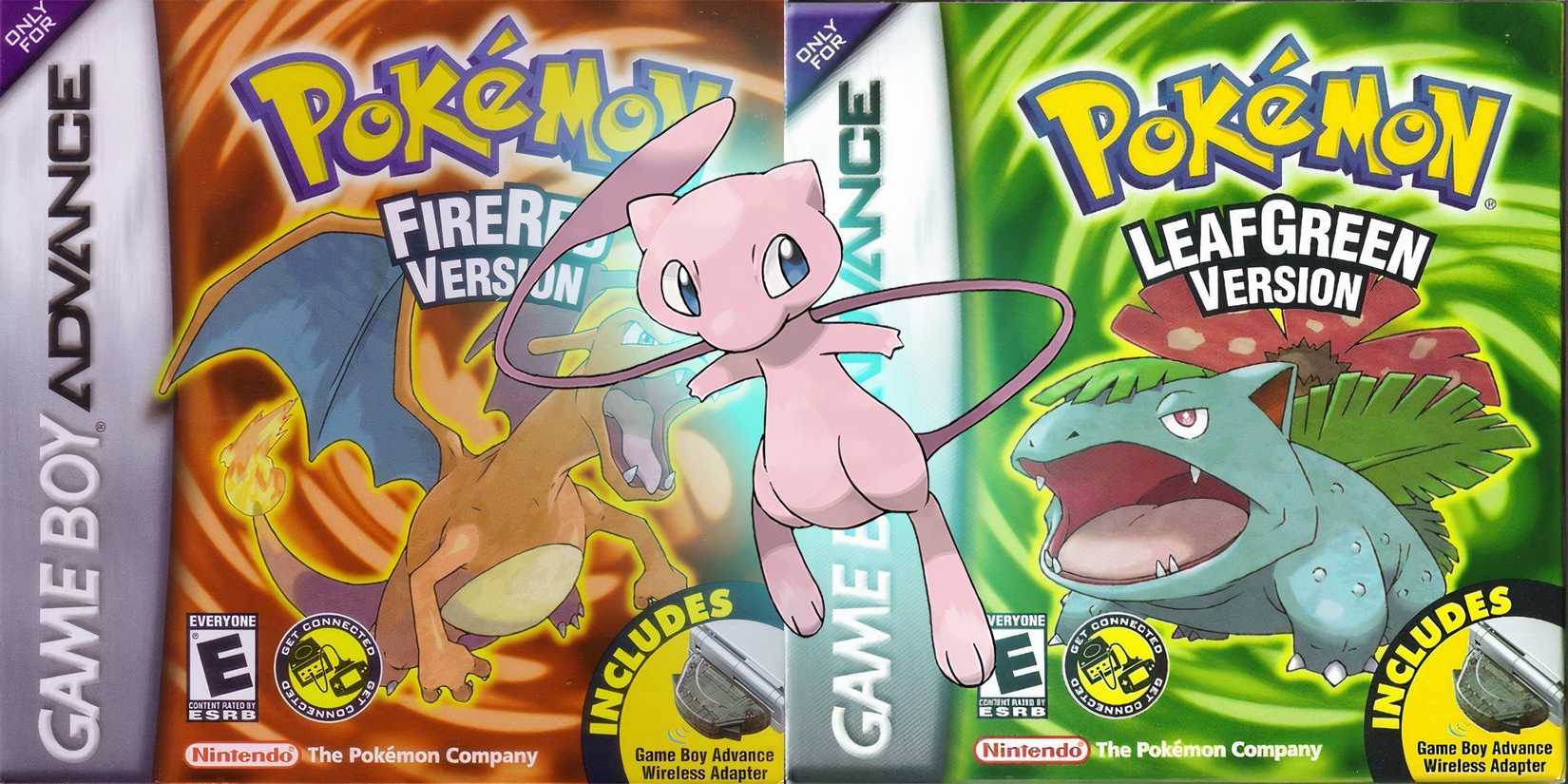 FireRed and LeafGreen covers