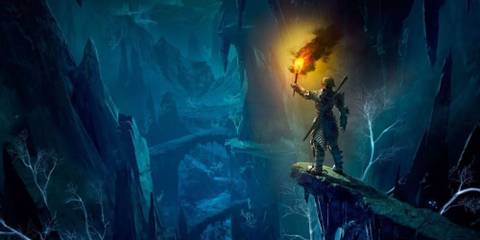 Concept art of The Descent DLC for Dragon Age: Inquisition