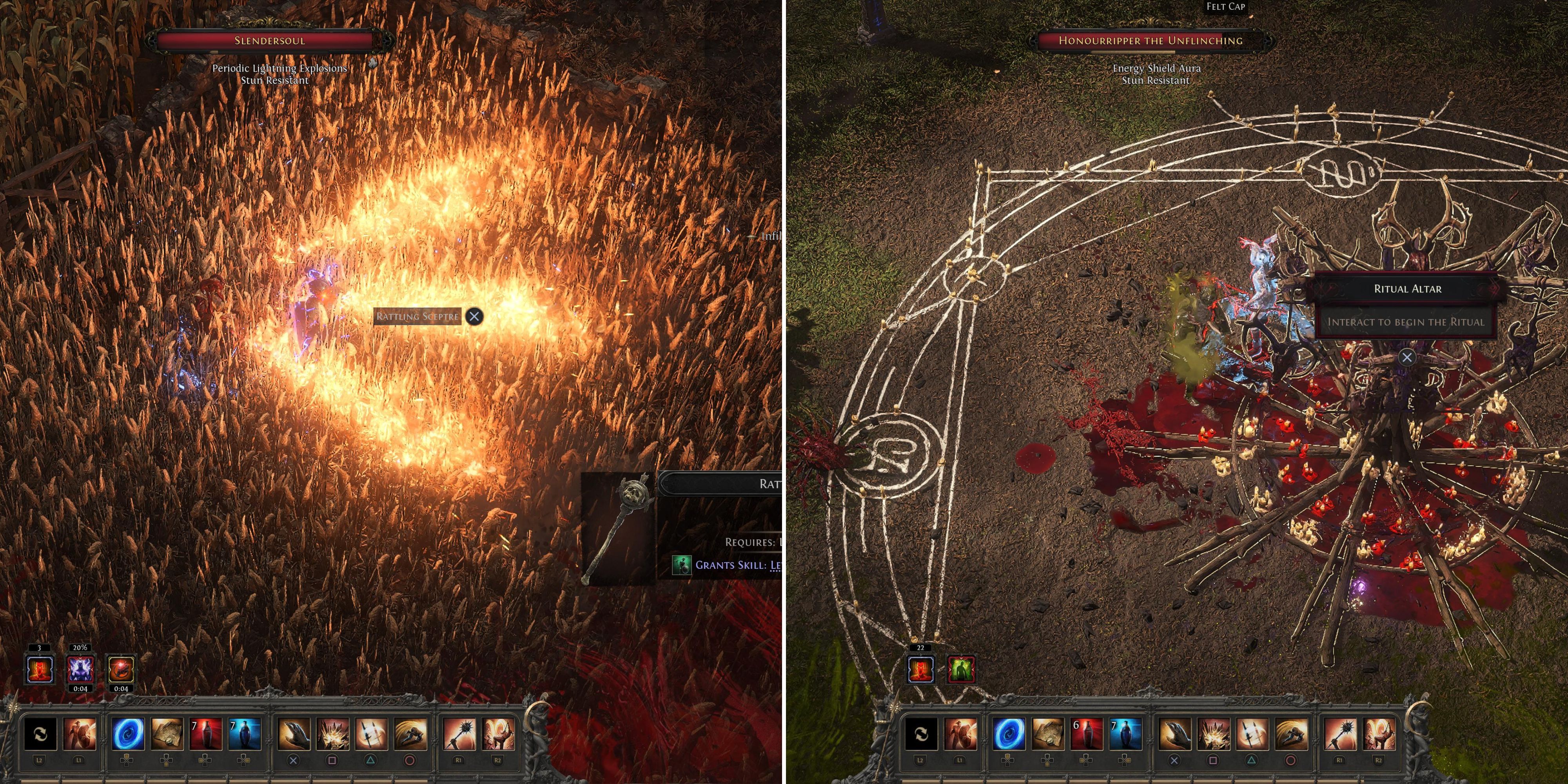 Все эффекты статуса в Path of Exile 2