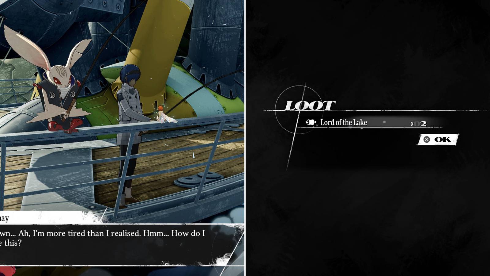 The Protagonist & Heismay Fishing & Getting Two Lord Of The Lake