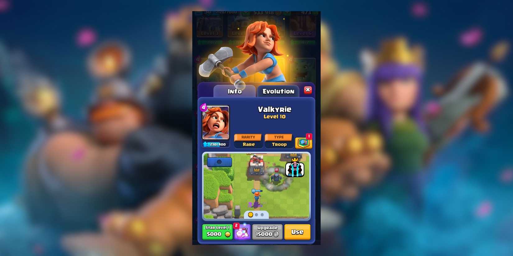 valkyrie clash royale