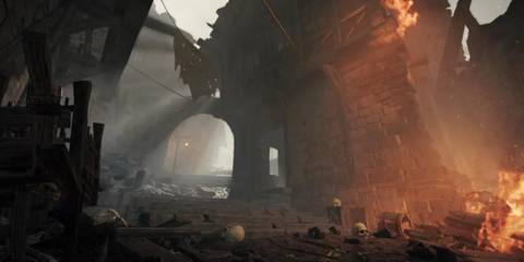 Warhammer Vermintide Stone Wall